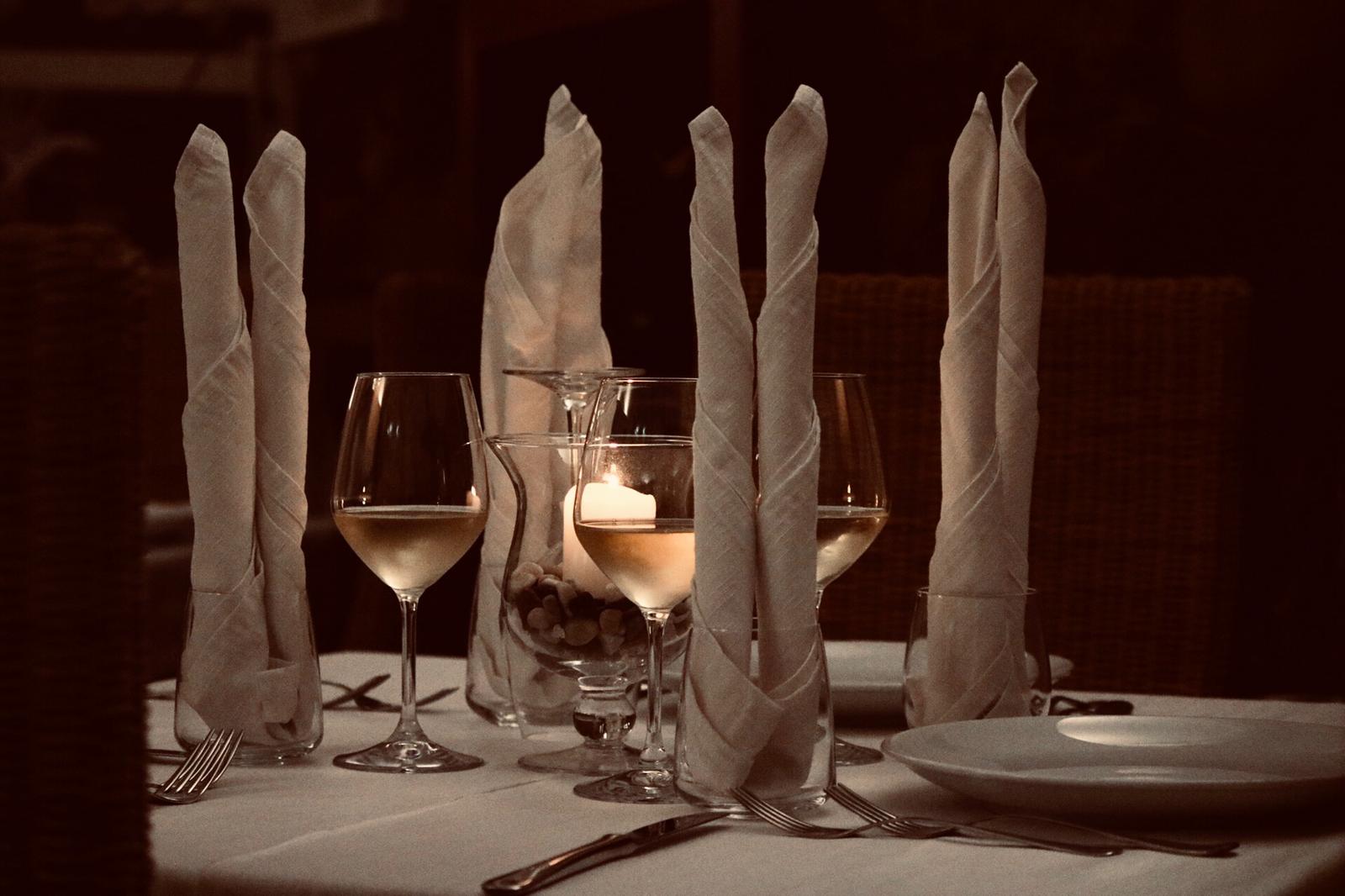 Evening at La Grotta