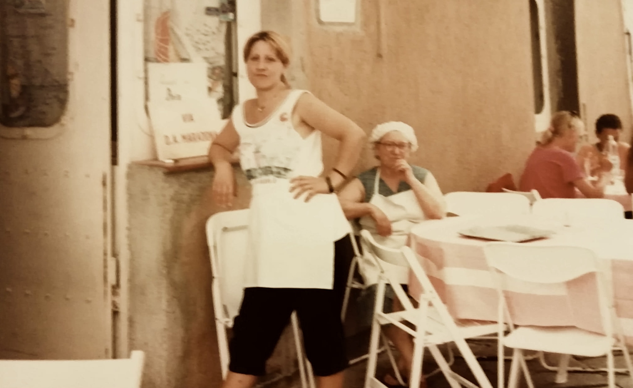 La Grotta in the 80s, Lella and aunt Mamela