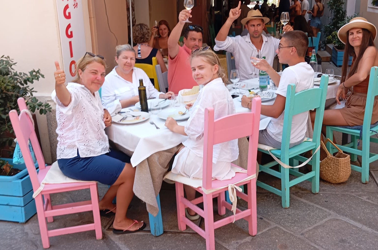 Smiles at La Grotta